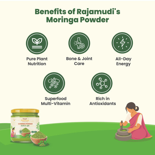 benefits of moringa powder